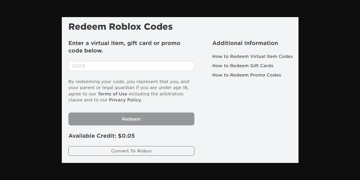 www.roblox.con/redeem - Techcnews
